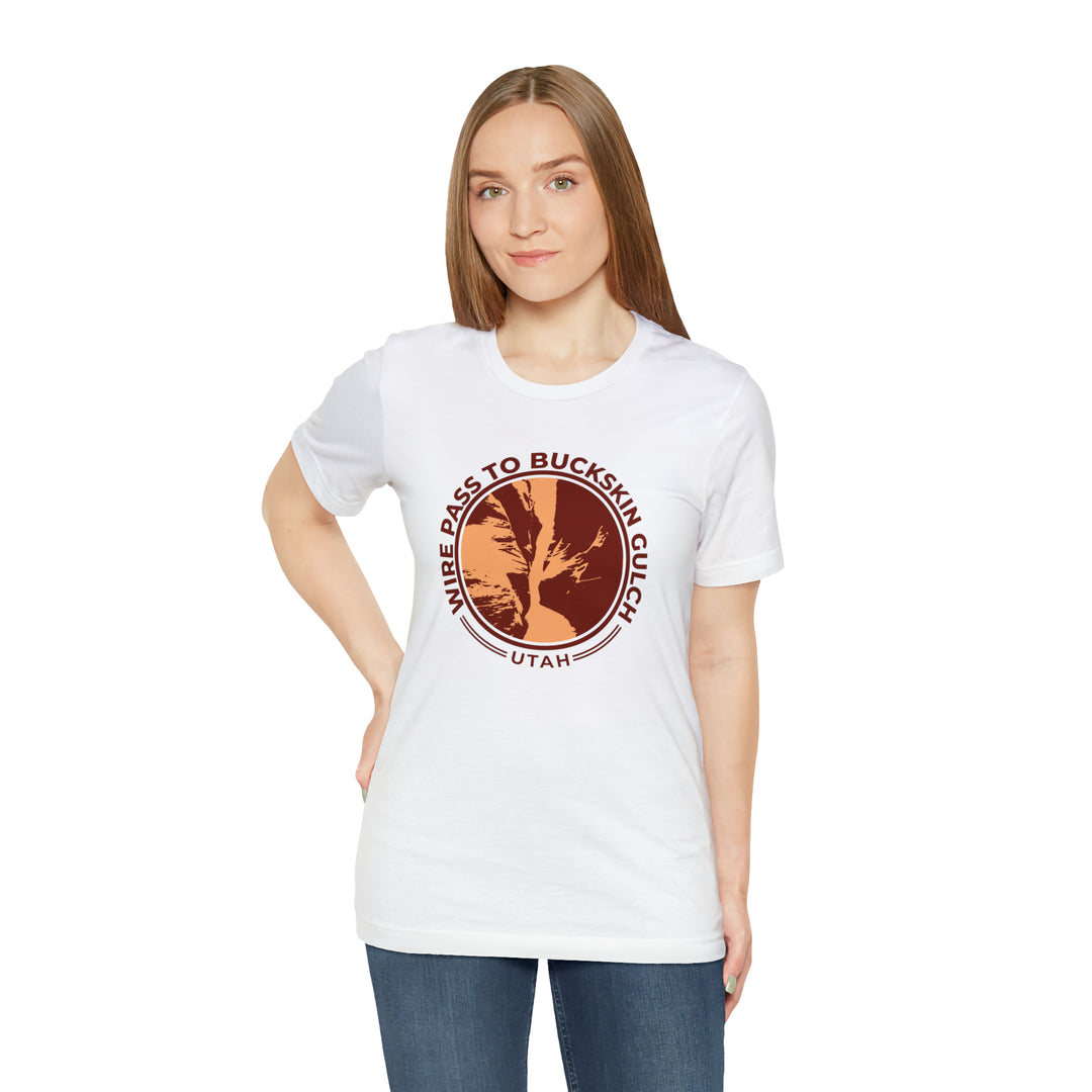 Wire Pass to Buckskin Gulch Short-Sleeve Unisex T-Shirt hiker gift - Utah