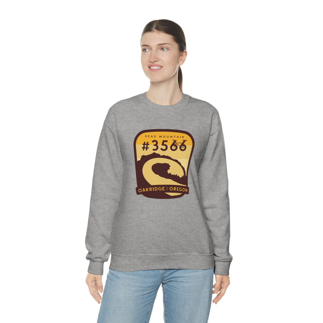 Dead Mountain #3566 - Oakridge, Oregon Unisex Heavy Blend Crewneck Sweatshirt