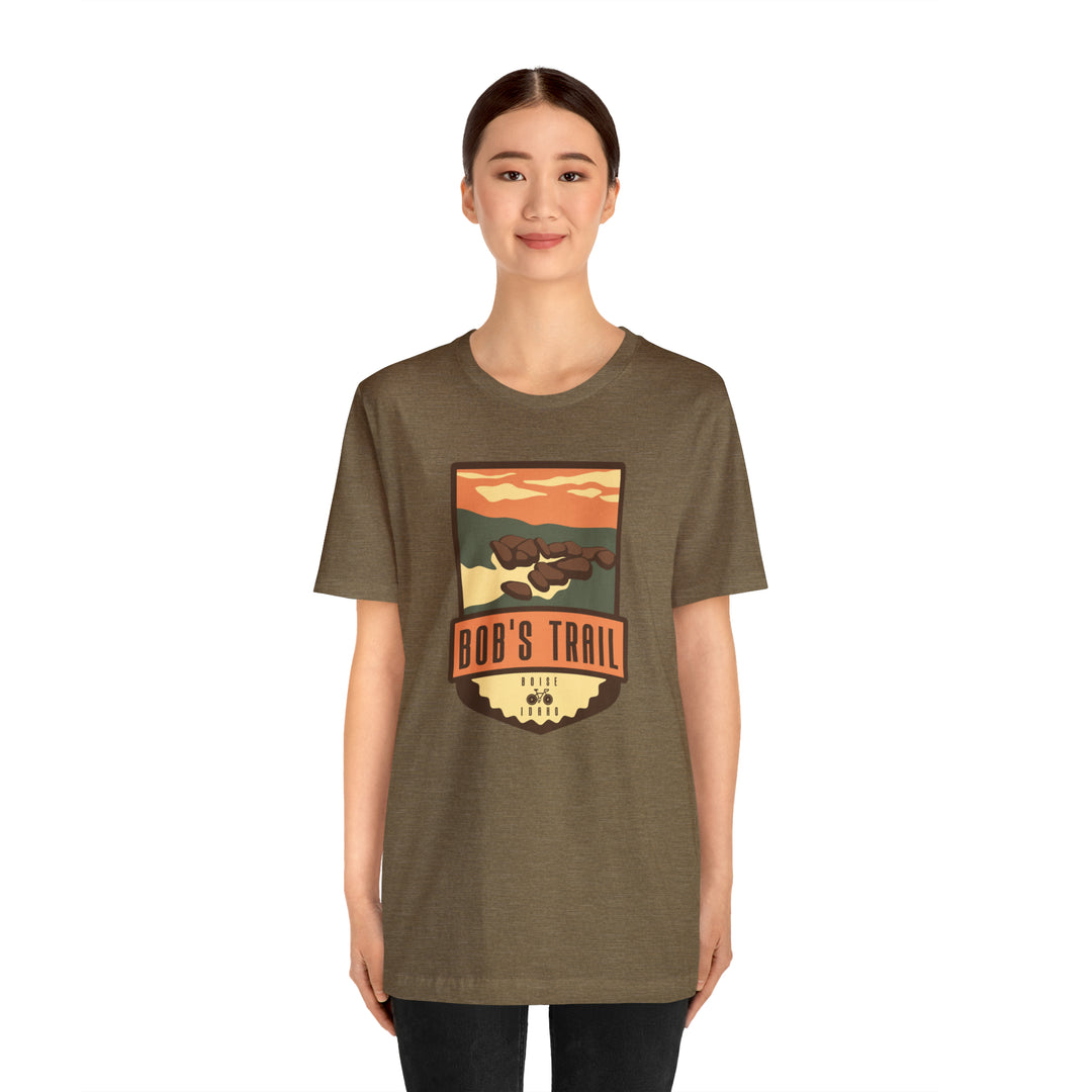 Bob's Trail - Boise, Idaho Unisex Tee Shirt