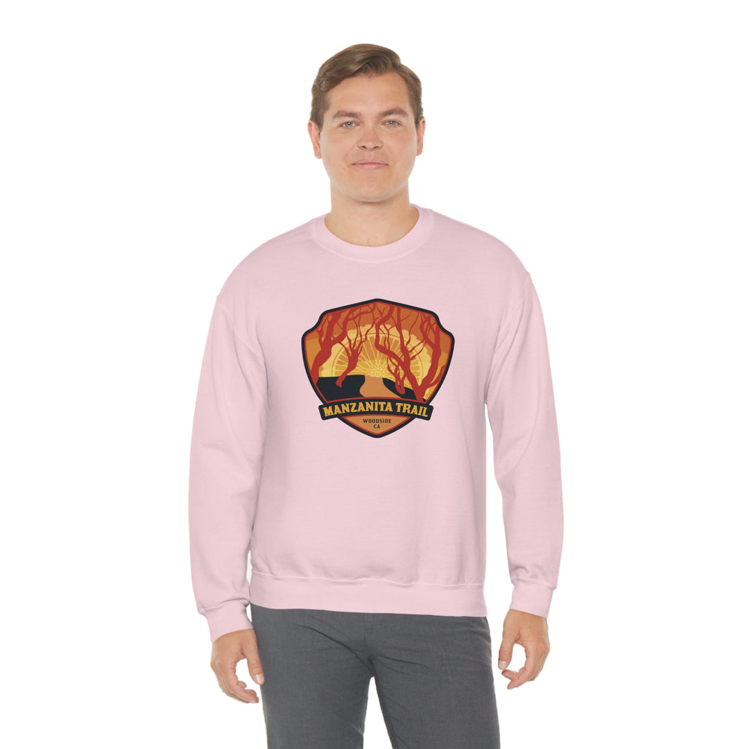 Manzanita Trail - Woodside, California Unisex Heavy Blend Crewneck Sweatshirt