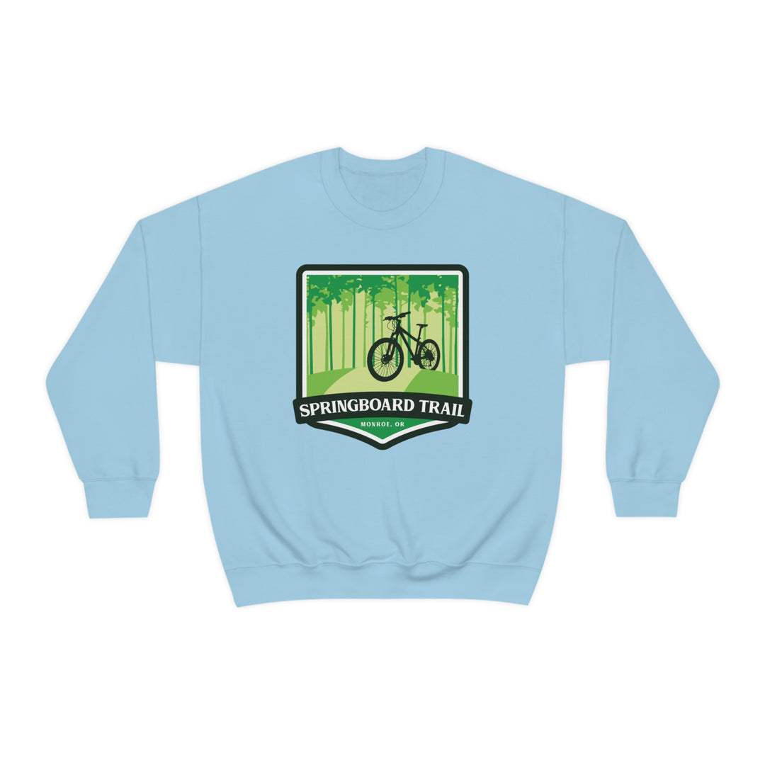 Springboard Trail - Monroe, Oregon Unisex Heavy Blend Crewneck Sweatshirt