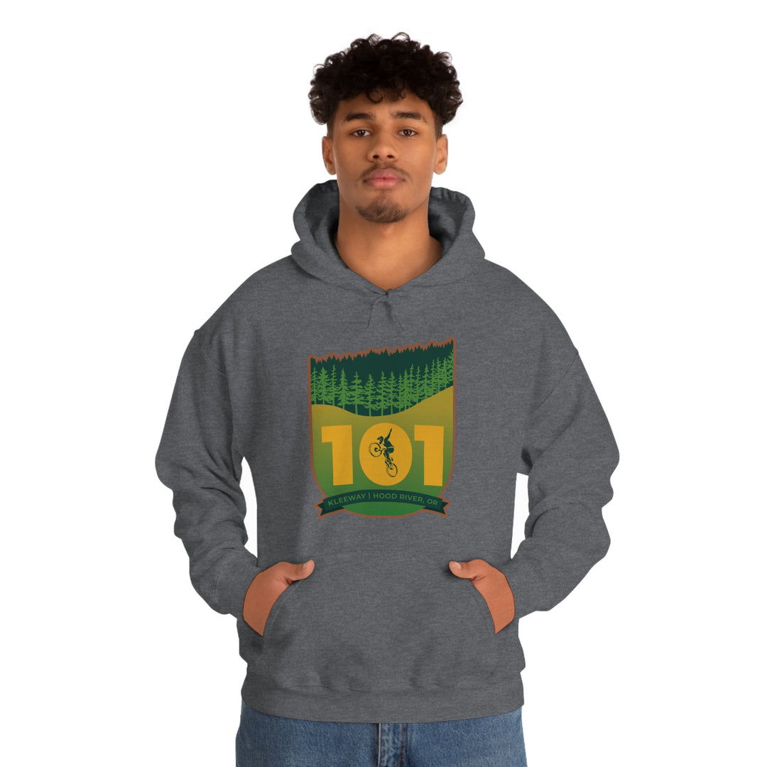 101 Kleeway - Hood River, Oregon Unisex Heavy Blend Hooded Sweatshirt