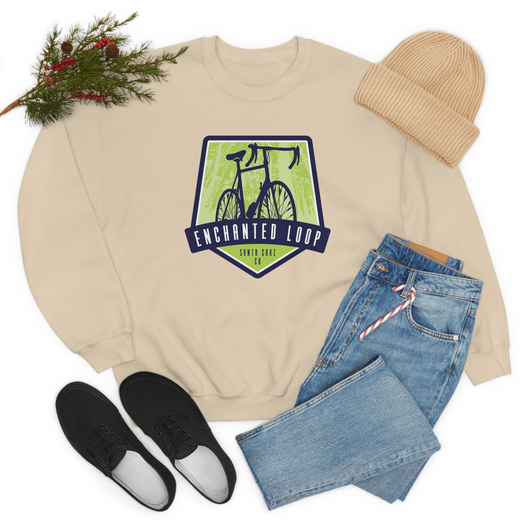 Enchanted Loop - Santa Cruz, CA Unisex Heavy Blend Crewneck Sweatshirt