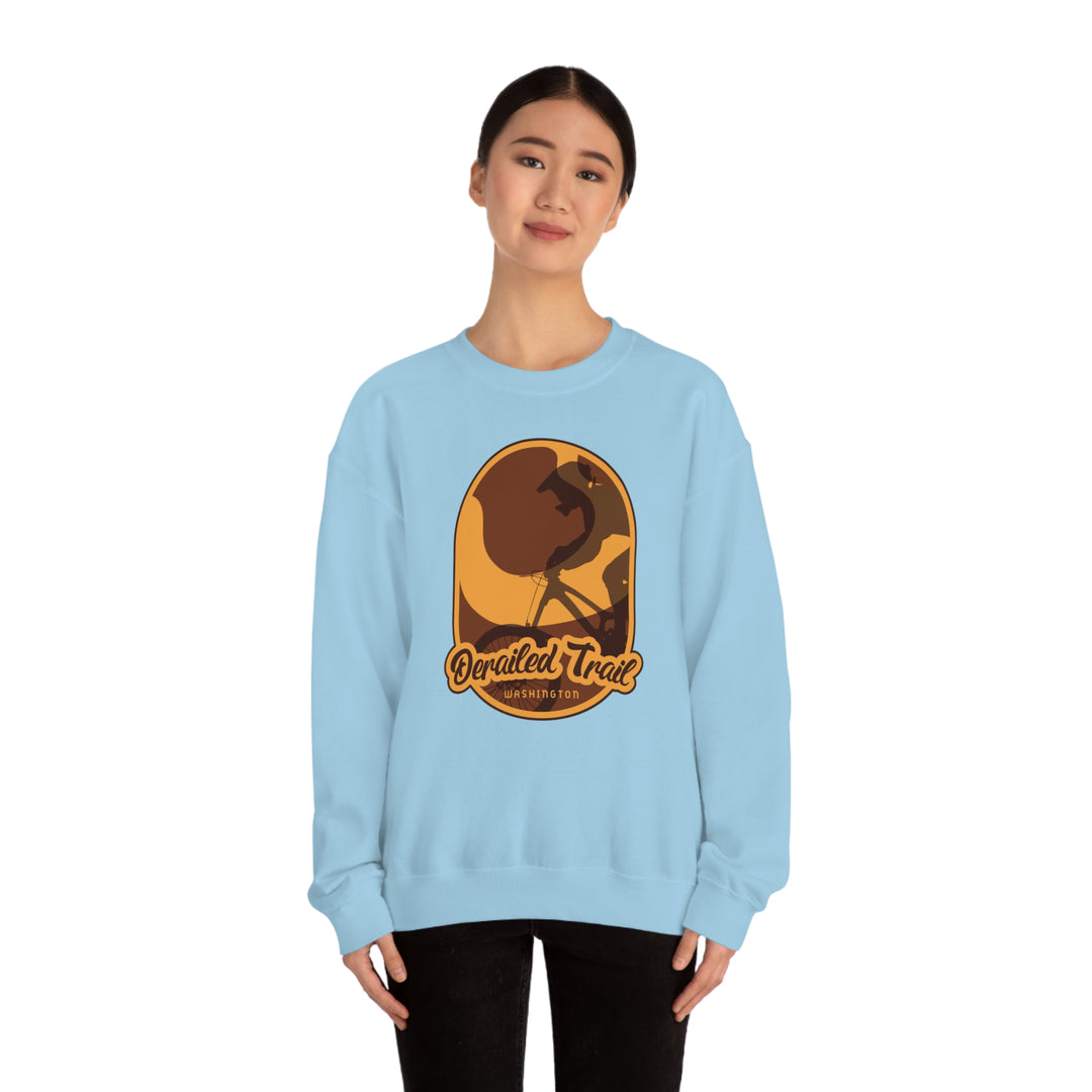 Derailed Trail - Washington Unisex Heavy Blend Crewneck Sweatshirt