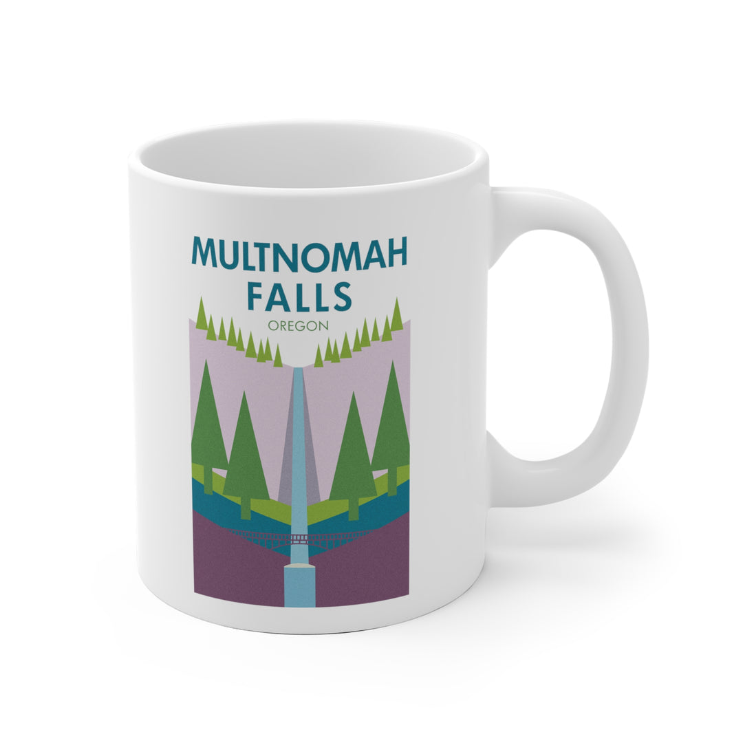 Multnomah Falls Oregon Mug