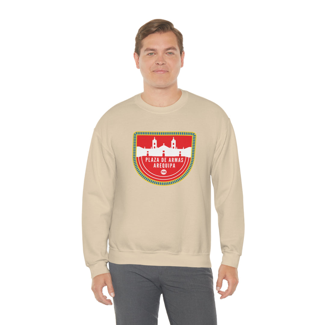 Plaza de Armas Arequipa - Peru Unisex Heavy Blend Crewneck Sweatshirt