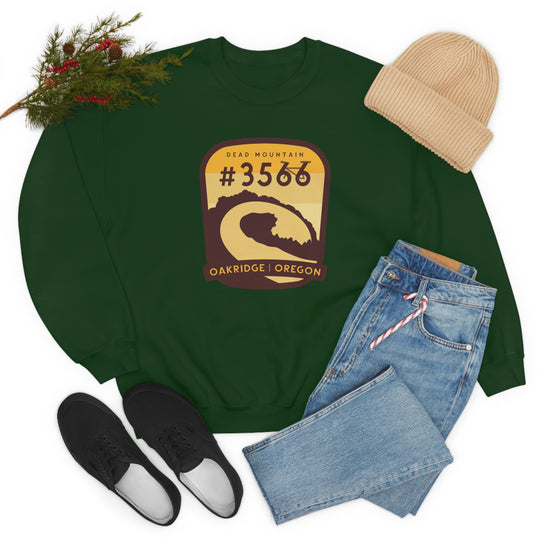 Dead Mountain #3566 - Oakridge, Oregon Unisex Heavy Blend Crewneck Sweatshirt