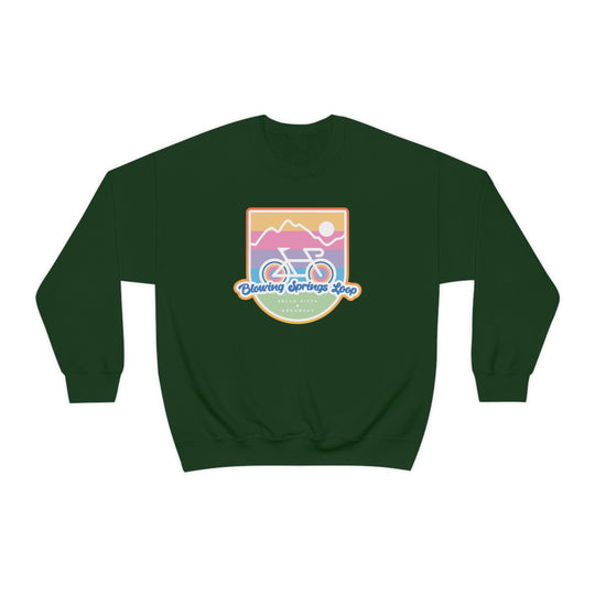 Blowing Springs Loop - Bella Vista, Arkansas Unisex Heavy Blend Crewneck Sweatshirt