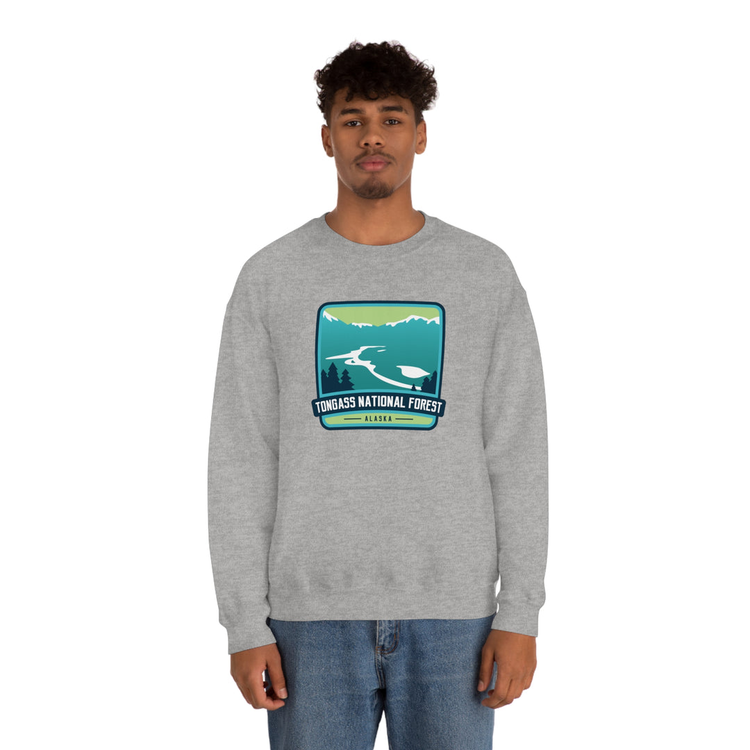 Tongass National Forest - Alaska Unisex Heavy Blend Crewneck Sweatshirt