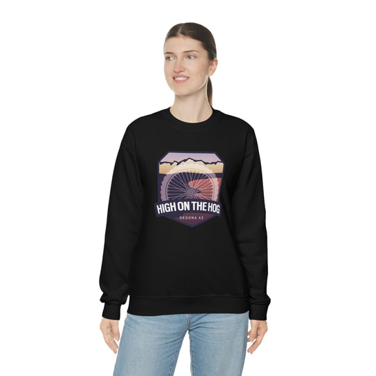 High on the Hog - Sedona, Arizona Unisex Heavy Blend Crewneck Sweatshirt