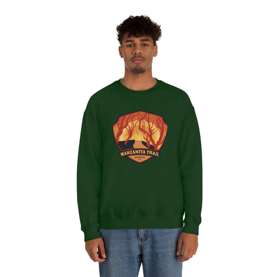 Manzanita Trail - Woodside, California Unisex Heavy Blend Crewneck Sweatshirt