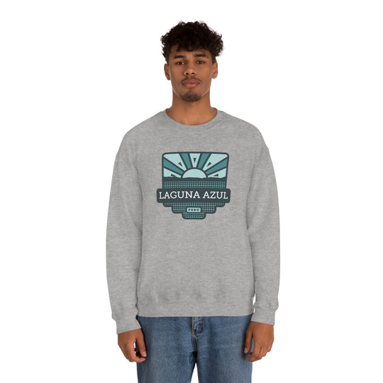 Laguna Azul - Peru Unisex Heavy Blend Crewneck Sweatshirt