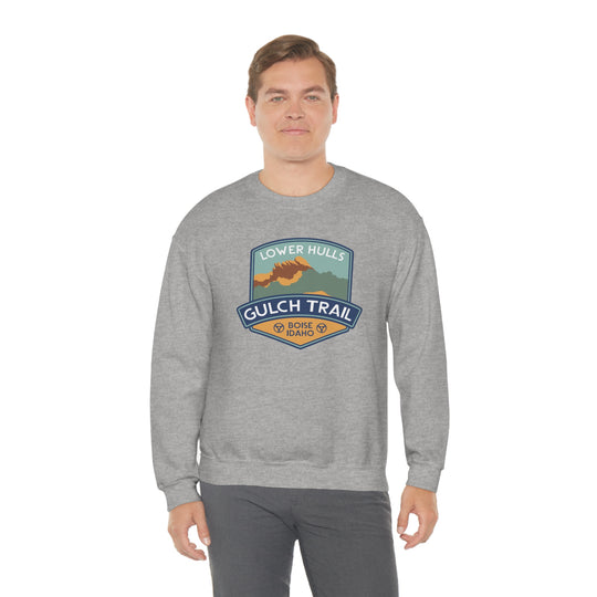 Lower Hulls Gulch Trail - Boise, Idaho Unisex Heavy Blend Crewneck Sweatshirt