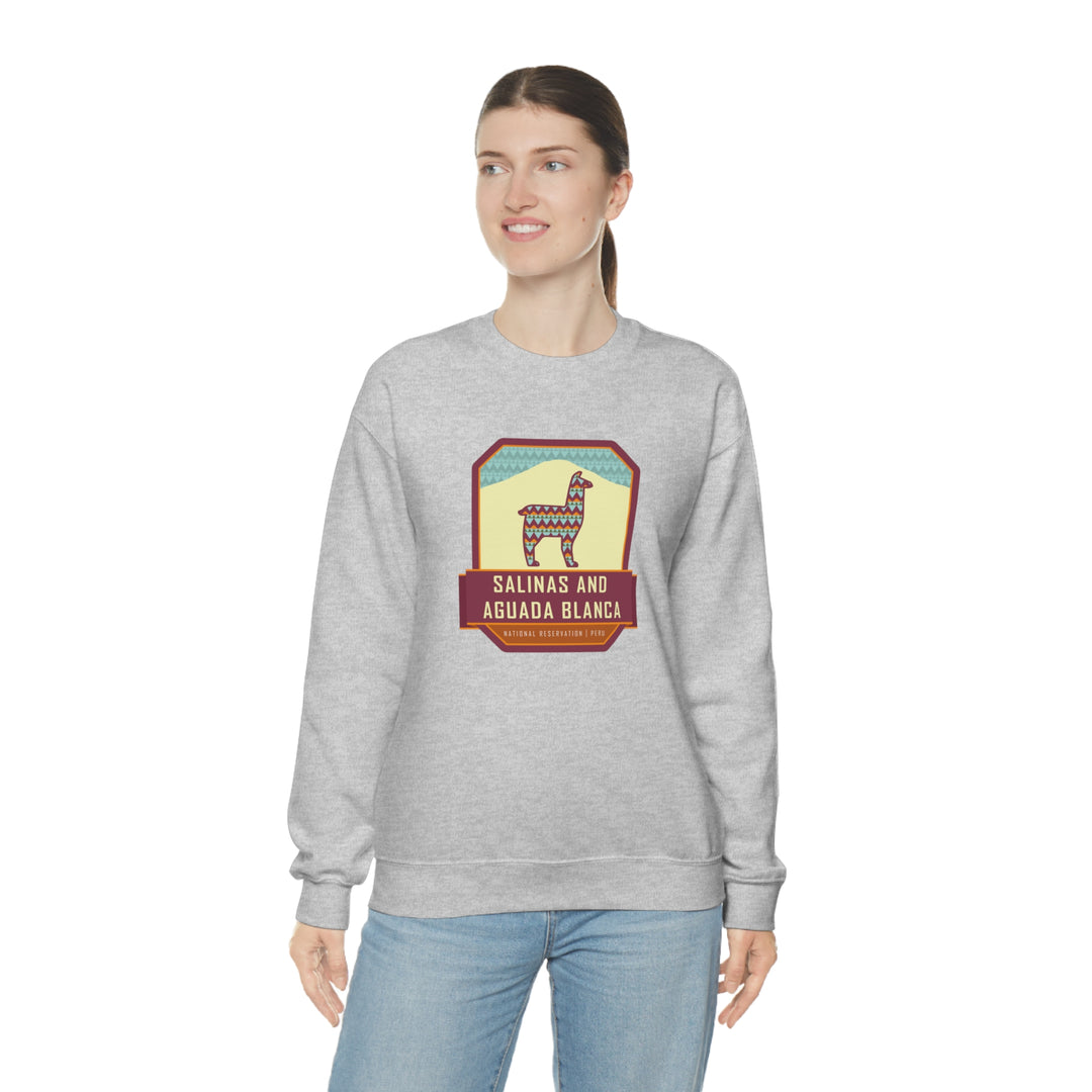 Salinas and Aguada Blanca National Reservation - Peru Unisex Heavy Blend Crewneck Sweatshirt