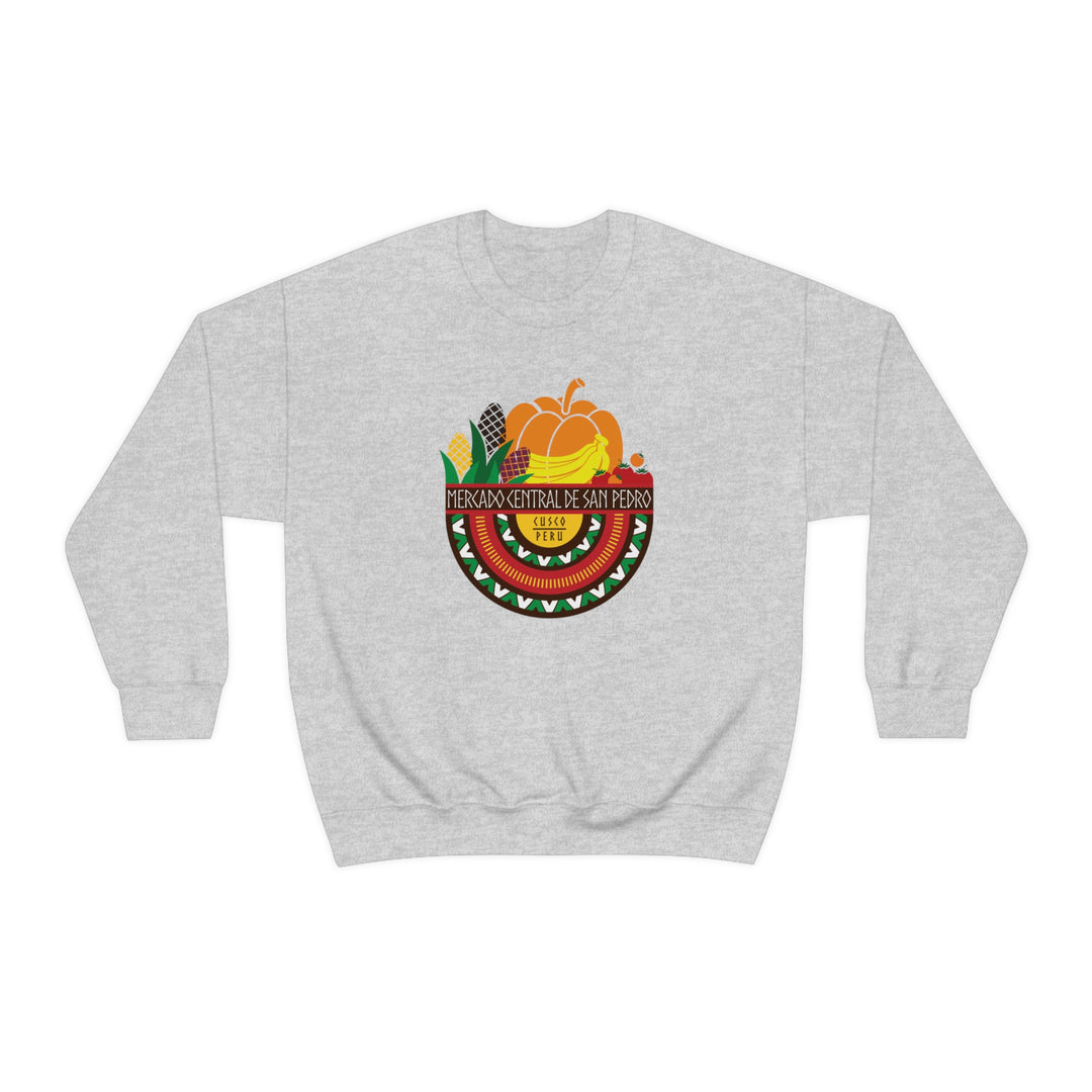 Mercado Central de San Pedro - Cusco, Peru Unisex Heavy Blend Crewneck Sweatshirt