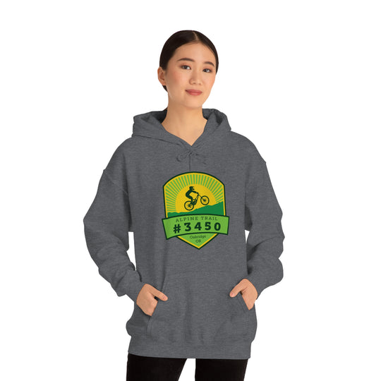 Alpine Trail #3450 - Oakridge, Oregon Unisex Heavy Blend Hooded Sweatshirt