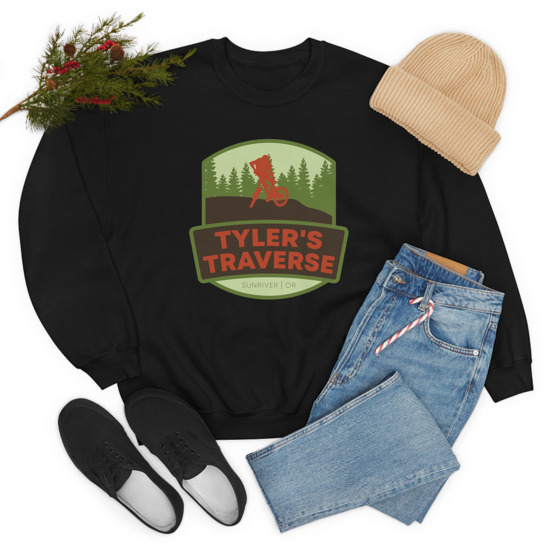 Tyler's Traverse - Sunriver, Oregon Unisex Heavy Blend Crewneck Sweatshirt