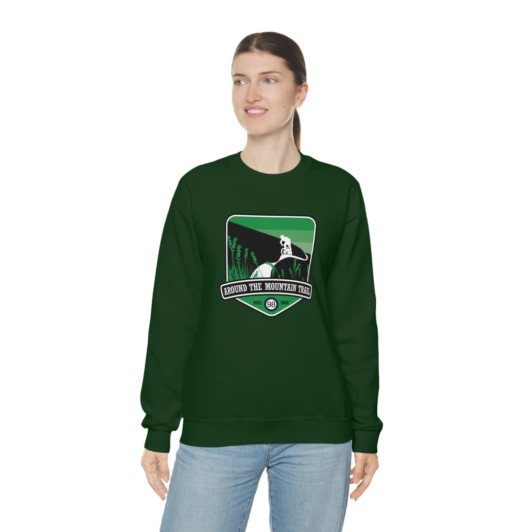 Around the Mountain Trail (98) - Boise, Idaho Unisex Heavy Blend Crewneck Sweatshirt