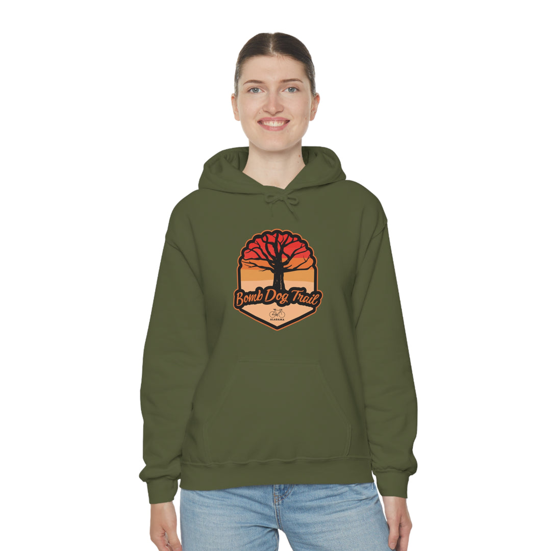 Bomb Dog Trail - Alabama Unisex Heavy Blend Hooded Sweatshirt