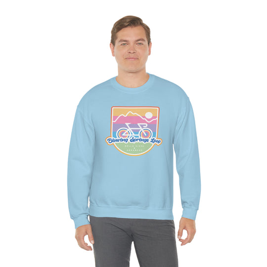 Blowing Springs Loop - Bella Vista, Arkansas Unisex Heavy Blend Crewneck Sweatshirt