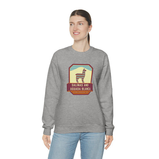 Salinas and Aguada Blanca National Reservation - Peru Unisex Heavy Blend Crewneck Sweatshirt