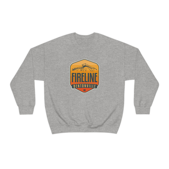 Fireline - Bentonville, Arkansas Unisex Heavy Blend Crewneck Sweatshirt