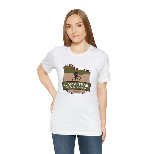 Llama Trail - Big Park, Arizona Unisex T-Shirt