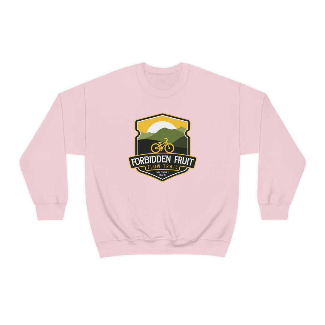 Forbidden Fruit Flow Trail - Sun Valley, Idaho Unisex Heavy Blend Crewneck Sweatshirt