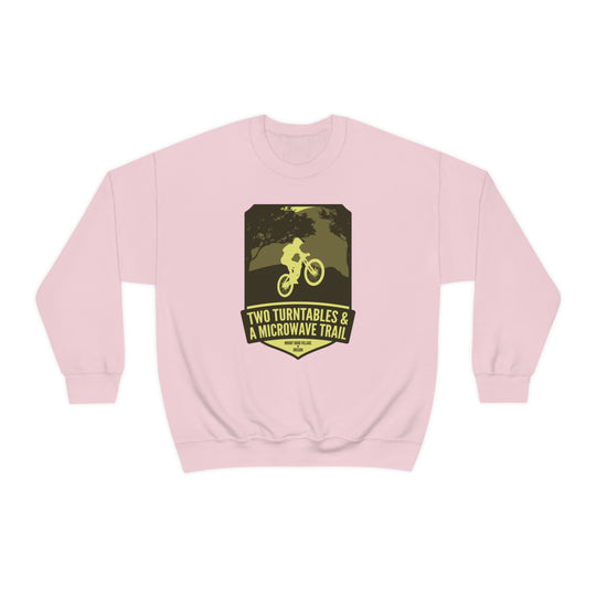 Two Turntables and a Microwave Trail - Mount Hood Village, OR Unisex Heavy Blend Crewneck Sweatshirt