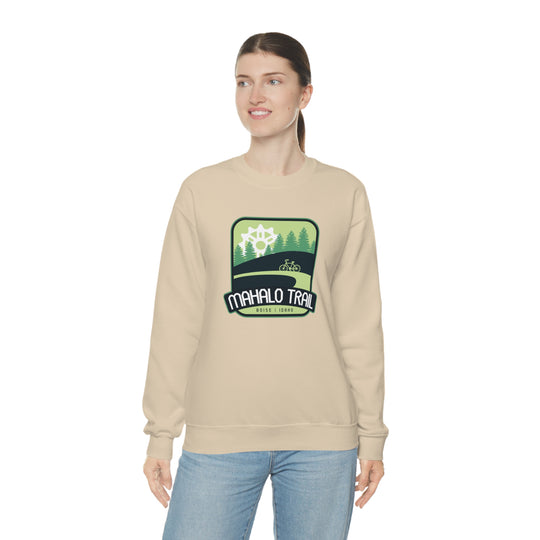 Mahalo Trail - Boise, Idaho Unisex Heavy Blend Crewneck Sweatshirt