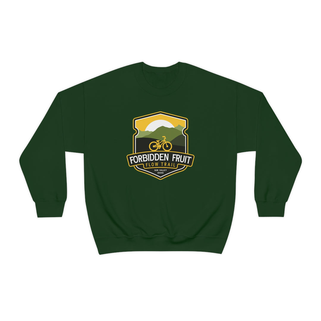 Forbidden Fruit Flow Trail - Sun Valley, Idaho Unisex Heavy Blend Crewneck Sweatshirt