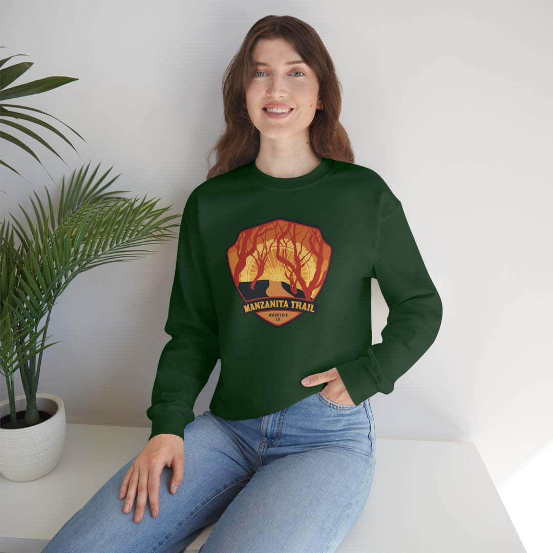 Manzanita Trail - Woodside, California Unisex Heavy Blend Crewneck Sweatshirt