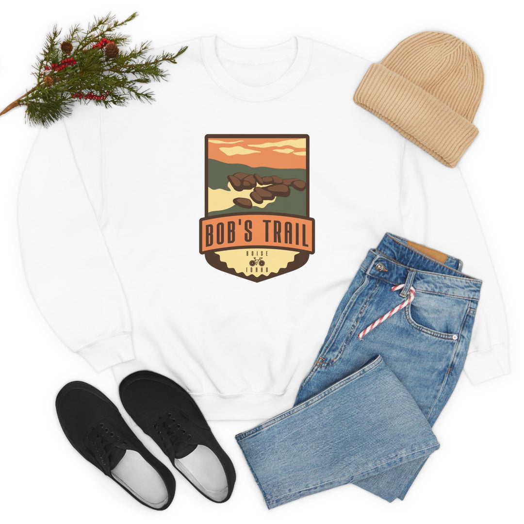 Bob's Trail - Boise, Idaho Unisex Heavy Blend Crewneck Sweatshirt