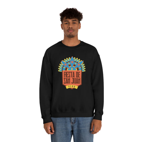 Fiesta de San Juan - Peru Unisex Heavy Blend Crewneck Sweatshirt