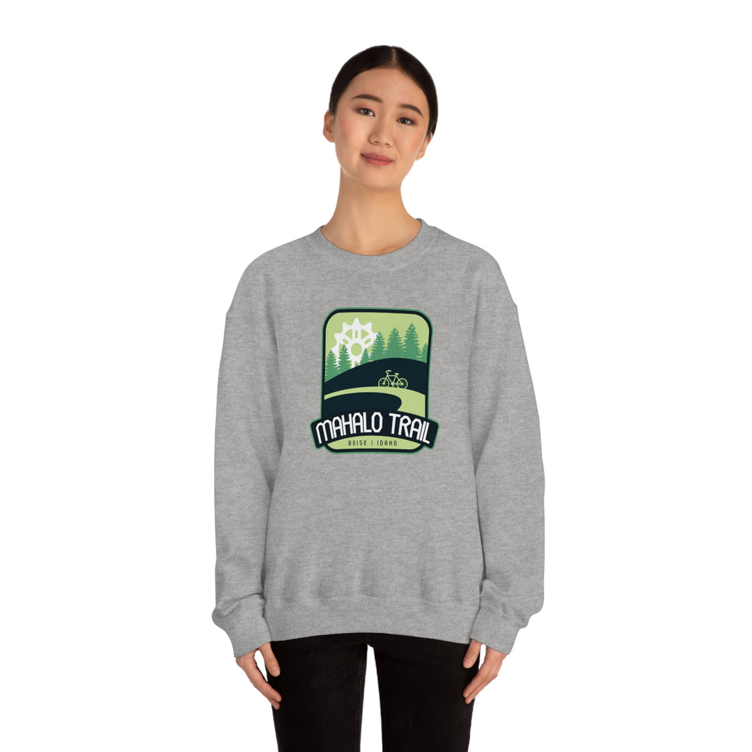 Mahalo Trail - Boise, Idaho Unisex Heavy Blend Crewneck Sweatshirt