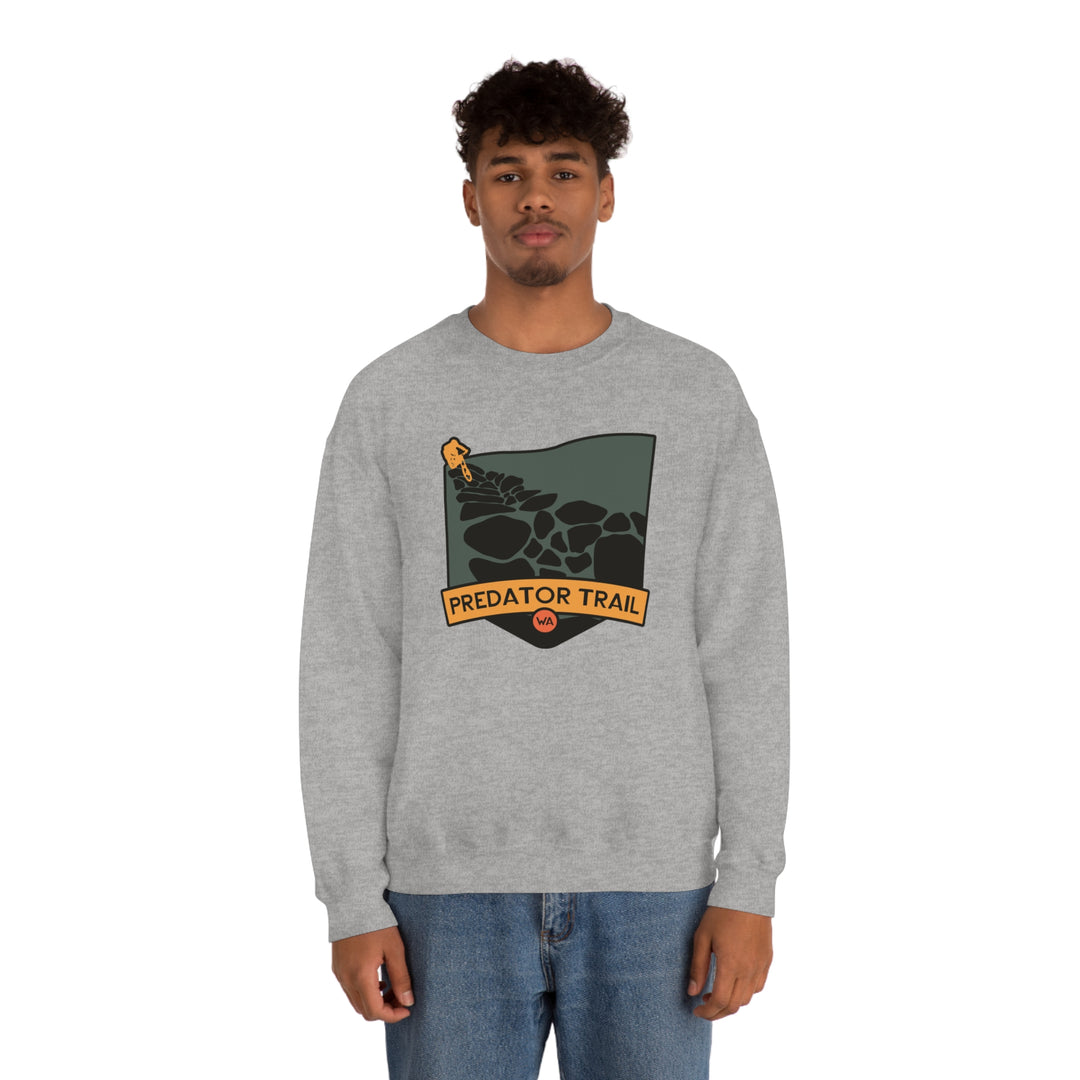 Predator Trail - Washington Unisex Heavy Blend Crewneck Sweatshirt