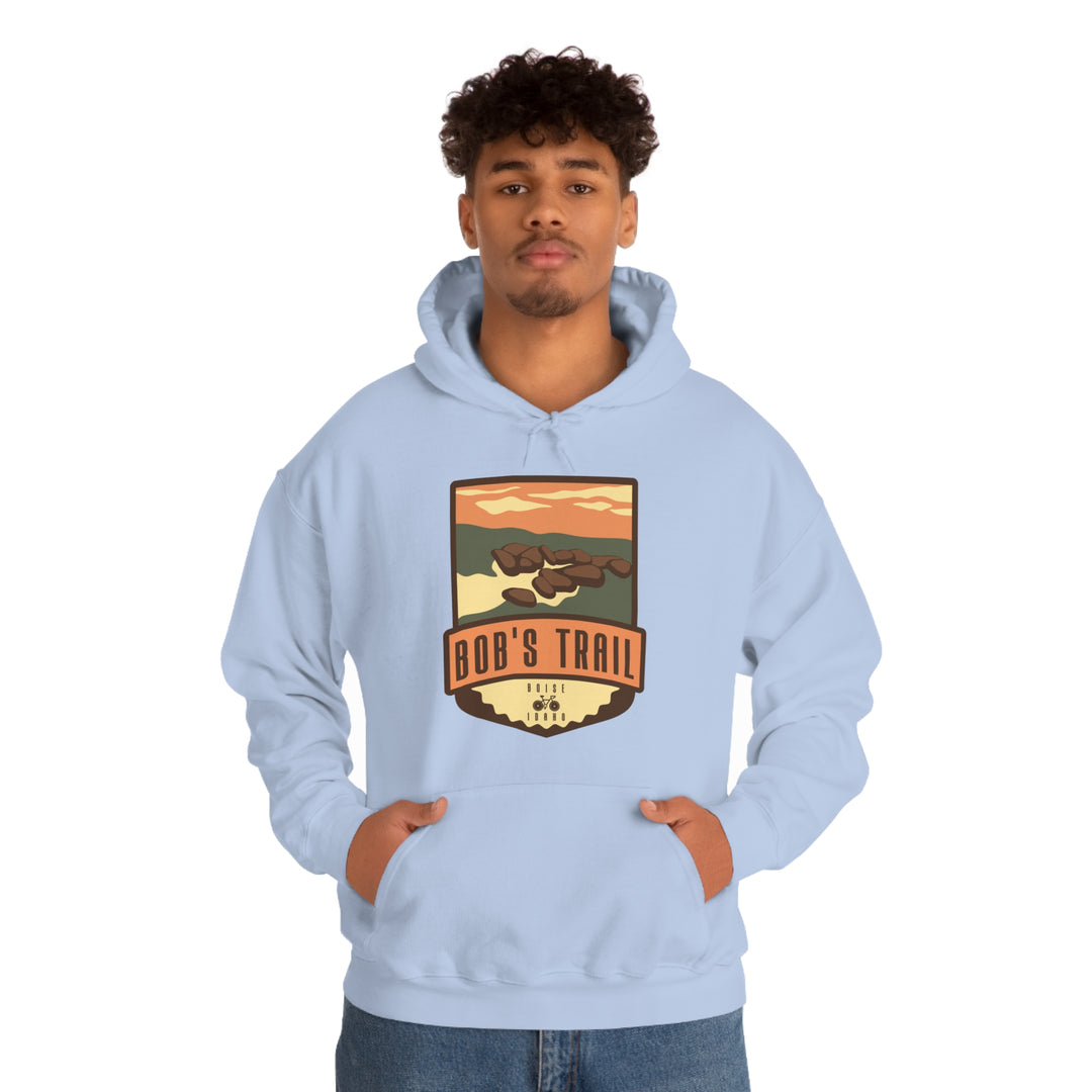 Bob's Trail - Boise, Idaho Unisex Heavy Blend Hooded Sweatshirt