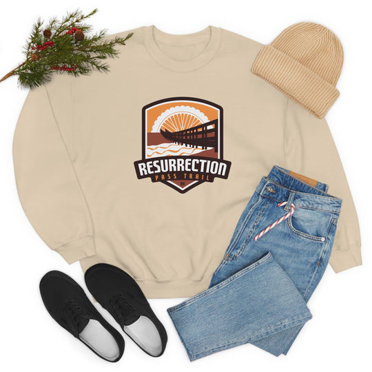 Resurrection Pass Trail - Alaska Unisex Heavy Blend Crewneck Sweatshirt