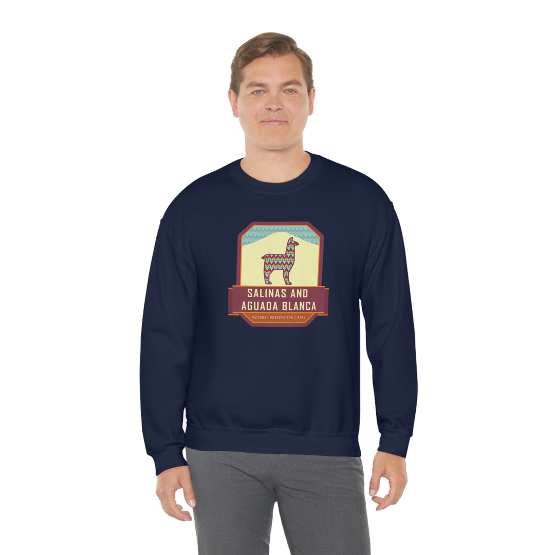 Salinas and Aguada Blanca National Reservation - Peru Unisex Heavy Blend Crewneck Sweatshirt