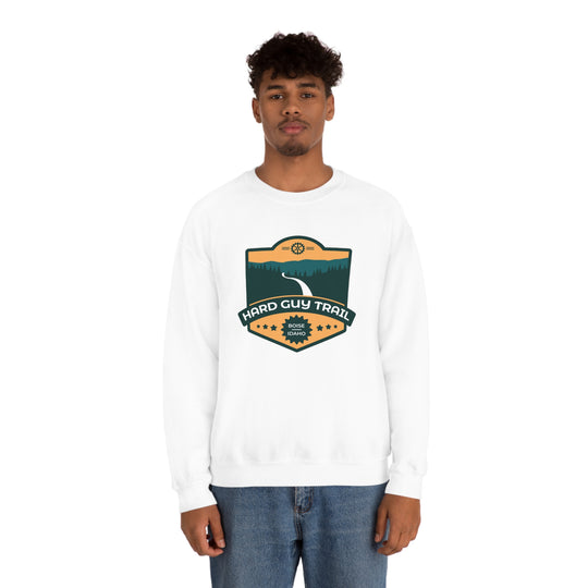 Hard Guy Trail - Boise, Idaho Unisex Heavy Blend Crewneck Sweatshirt