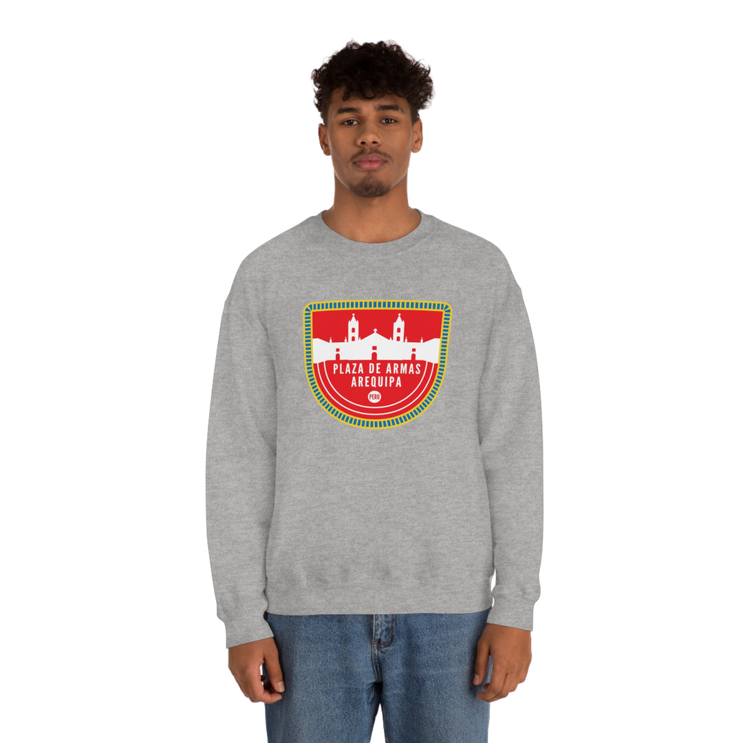 Plaza de Armas Arequipa - Peru Unisex Heavy Blend Crewneck Sweatshirt