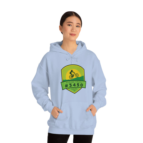 Alpine Trail #3450 - Oakridge, Oregon Unisex Heavy Blend Hooded Sweatshirt