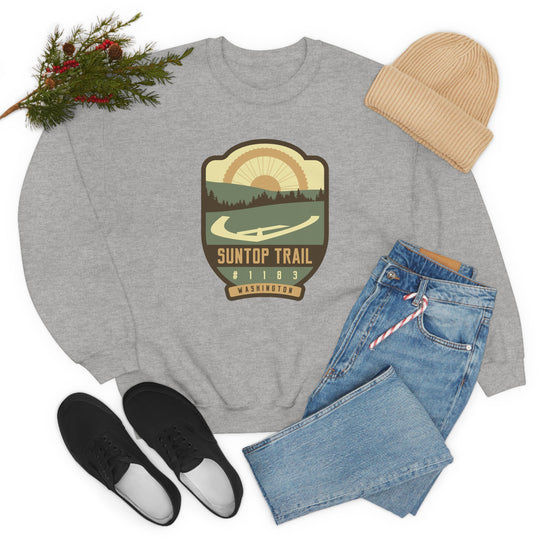 Suntop Trail #1183 - Washington State Unisex Heavy Blend Crewneck Sweatshirt