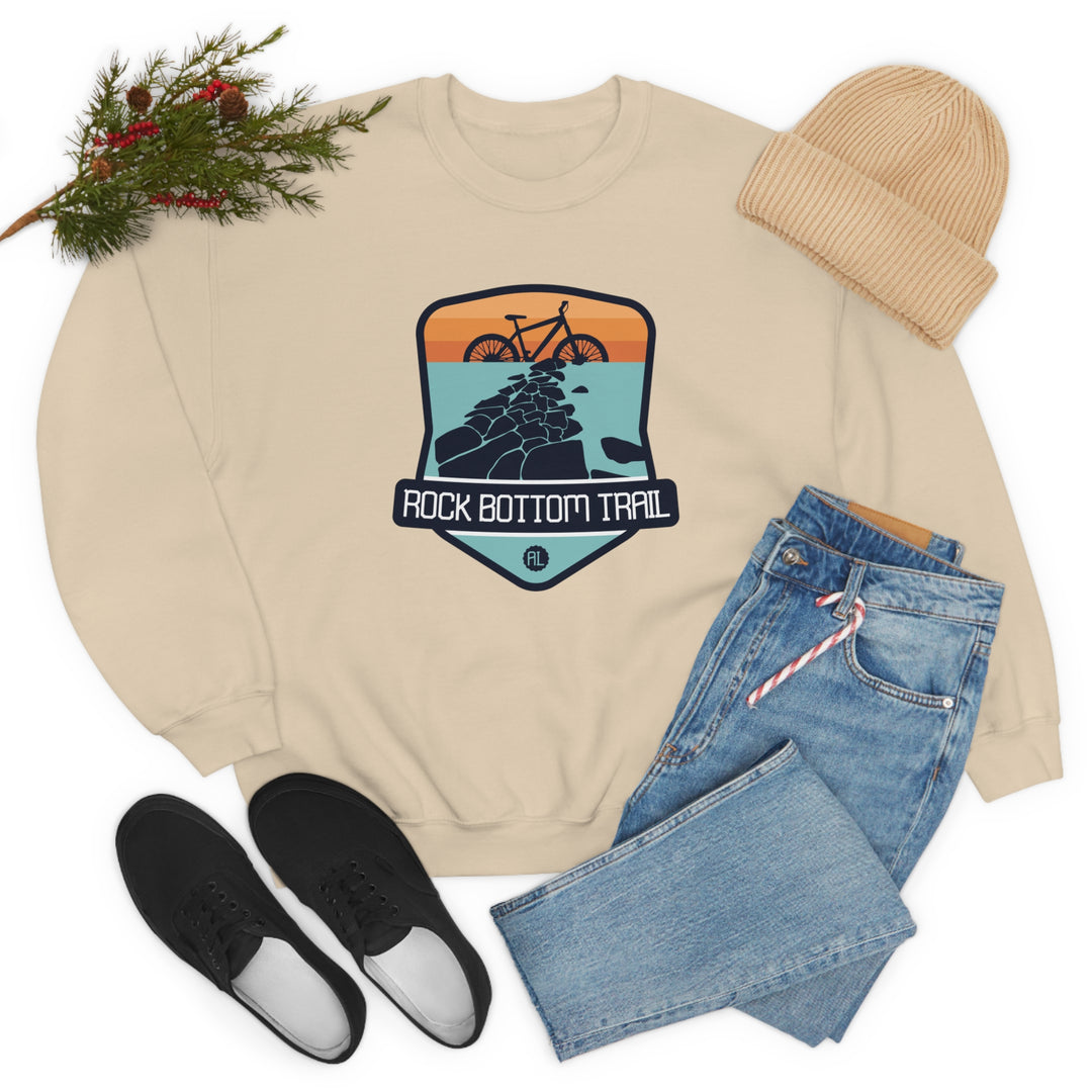 Rock Bottom Trail - Alabama Unisex Heavy Blend Crewneck Sweatshirt