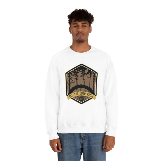 Off The Grid Trail - Washington Unisex Heavy Blend Crewneck Sweatshirt