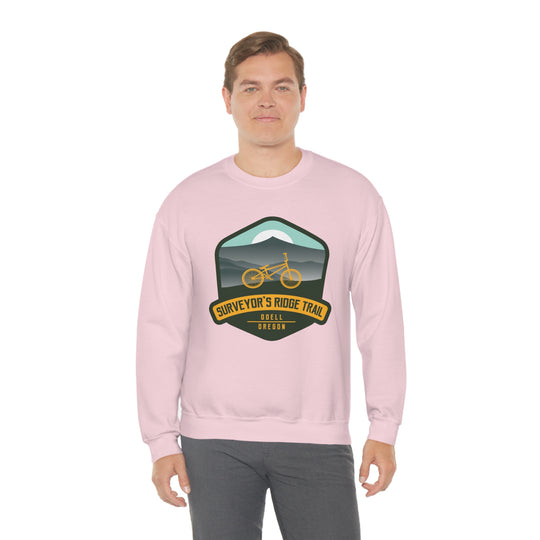 Surveyor's Ridge Trail - Odell, Oregon Unisex Heavy Blend Crewneck Sweatshirt