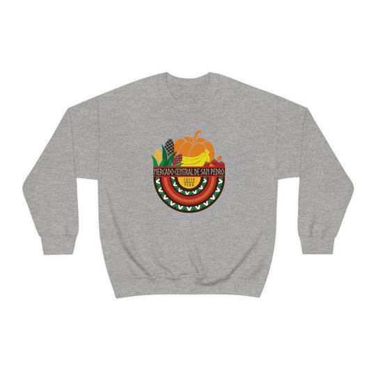 Mercado Central de San Pedro - Cusco, Peru Unisex Heavy Blend Crewneck Sweatshirt