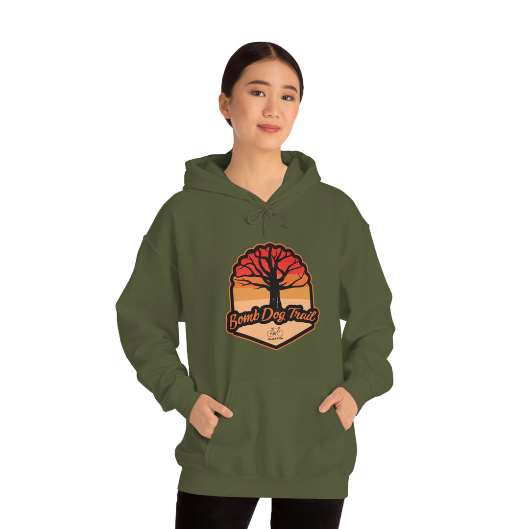 Bomb Dog Trail - Alabama Unisex Heavy Blend Hooded Sweatshirt