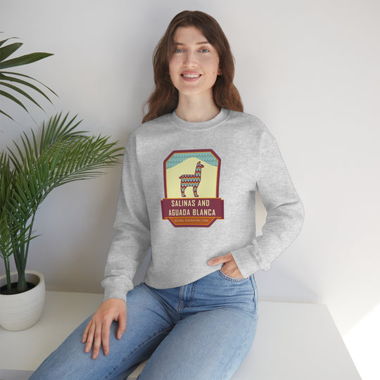 Salinas and Aguada Blanca National Reservation - Peru Unisex Heavy Blend Crewneck Sweatshirt