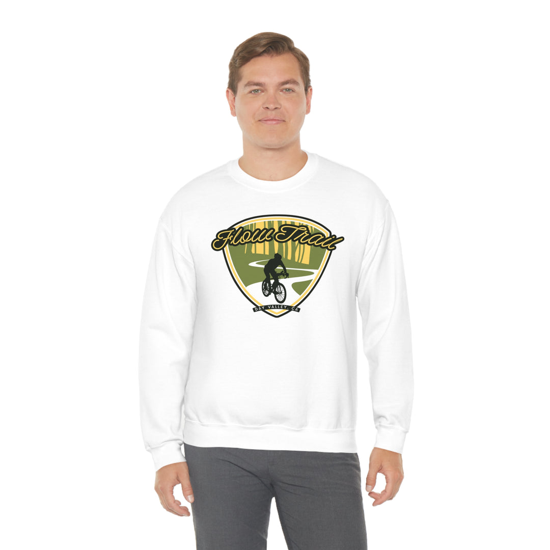 Flow Trail - Day Valley, CA Unisex Heavy Blend Crewneck Sweatshirt